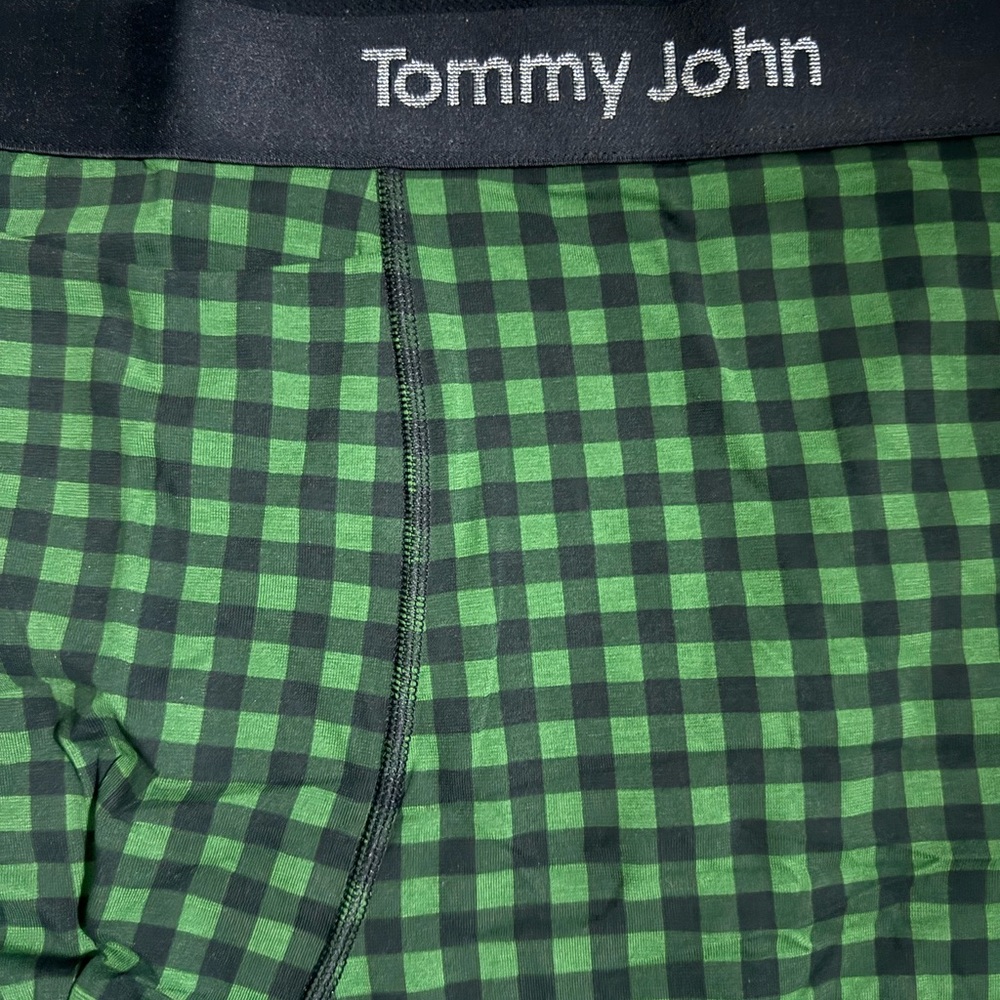 NWT Tommy John Men's Black and Green Boxer Briefs - Picture 4 of 10